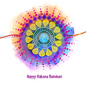 Beautiful Rakhi for Raksha Bandhan celebration.