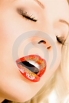 Beautiful Red lips