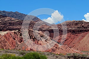 Beautiful red rock valley