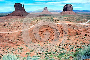 Monument Valley, Navajo Tribal Park, Arizona and Utah