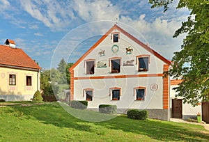 Beautiful renovated old village house in Czech republic