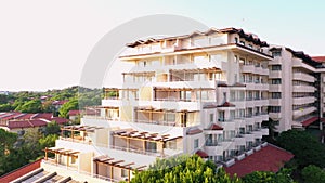 Beautiful resort hotel at Antalya, Turkey.