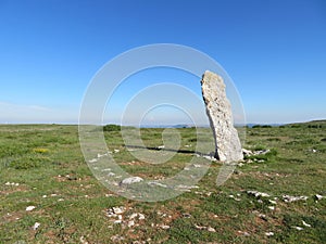 Beautiful rituals sacred stone natural landscape vegetation sky