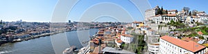 Beautiful River Douro in the city of Porto in Portugal