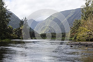 Beautiful river - waipio valley, hawaii