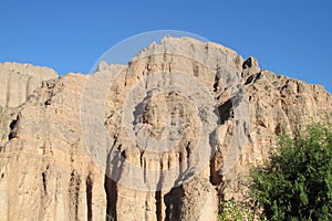 Beautiful rock near Tilcara village, Argentina