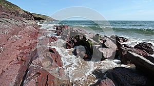 Beautiful rocky Pembrokeshire coastline