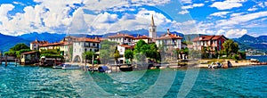 Beautiful romantic Lago Maggiore,isola dei Pescatori.