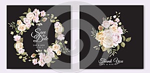 Beautiful roses seamless pattern