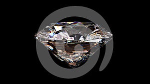 Beautiful rotating diamond