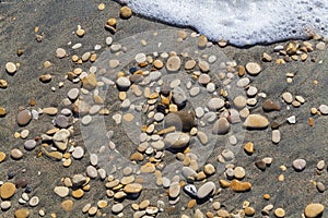 Beautiful round stones