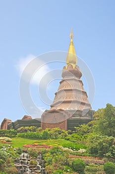 Beautiful Royal Pagoda at northern of Thailand