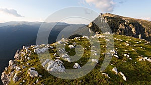 The beautiful rugged Buila Vanturarita National Park in Romania