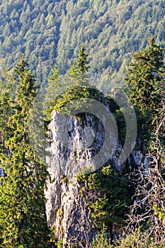 The beautiful rugged Buila Vanturarita National Park in Romania