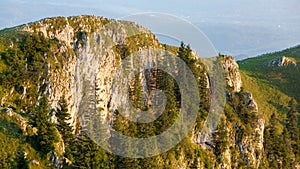 The beautiful rugged Buila Vanturarita National Park in Romania