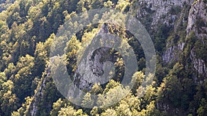 The beautiful rugged Buila Vanturarita National Park in Romania