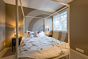 Beautiful rustic bedroom interior design