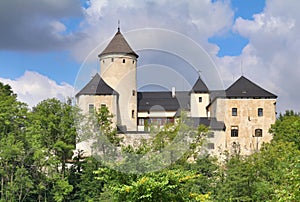 Beautiful Rychmburk castle in Czech republic in Europe