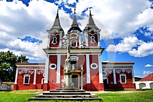 Baroque Calvary Complex, chapel in Presov, Slovakia