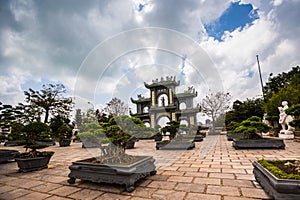 Lady Buddha pagoda in Son Tra Vietnam photo