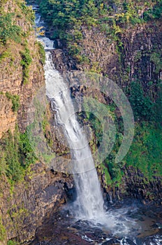 Beautiful Sala water falls near Labe in the Fouta Djalon region of Guinea, West Africa photo