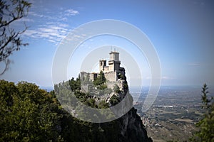 Beautiful San Marino Castle view