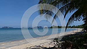 Beautiful sand beaches in Thailand.