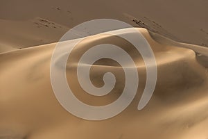 Beautiful sand patterns in the dunes of the Namib-Naukluft National Park, Namibia