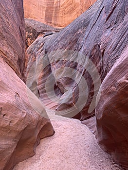 Beautiful sandstone patterns in Antelope Valley photo