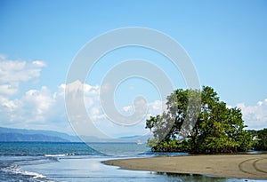 Beautiful sandy beach - Costa Rica