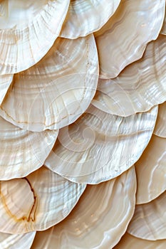 Beautiful scaly texture from mother of pearl shell mosaic as background