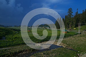 Beautiful scene in Gulmarg-2