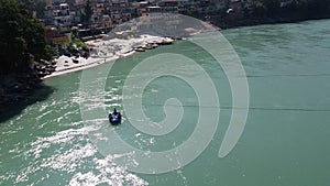 Beautiful Scene at Rishikesh of Uttar Pradesh in India