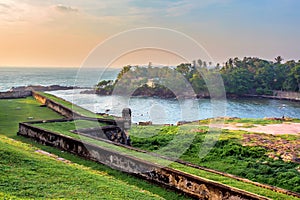 Beautiful scenery of ancient Dutch Galle Fort