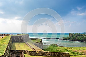 Beautiful scenery of ancient Dutch Galle Fort