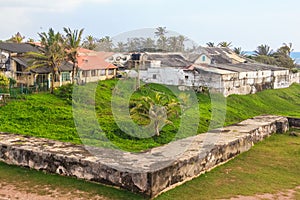 Beautiful scenery of ancient Dutch Galle Fort