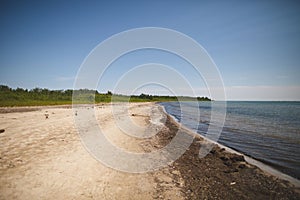 Beautiful scenery around Presquile Provincial Park in Ontario, Canada photo