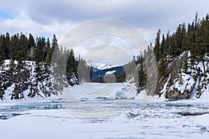 Beautiful scenery in Banff National Park, Alberta, Canada.