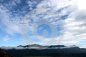 Beautiful scenery bromo mountain East Java, Indonesia