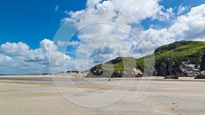 Beautiful scenery of Maghera beach at Ardara, Ireland