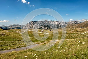 Beautiful scenery at National Park Durmitor, Montenegro