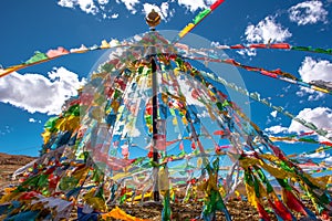 The Beautiful Scenery: The Prayer Flags