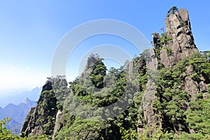 Beautiful scenery of sanqingshan mountain, adobe rgb