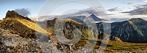 Beautiful scenery of Tatra mountains and Swinica