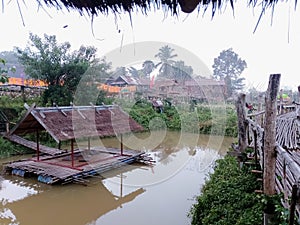 Beautiful scenery in Thai countryside