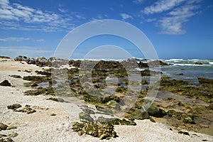 A beautiful scenic beach