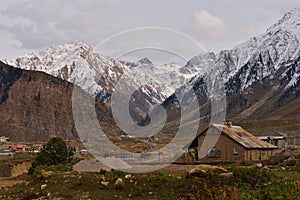 Beautiful scenic landscape of Karakorum Highway