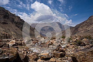 Beautiful and scenic landscape of Kaza. Spiti toursim marketed by Himachal Pradesh