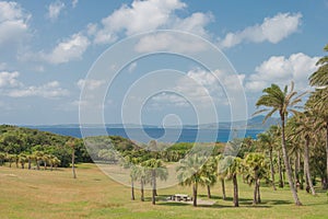 Beautiful scenic view from Eluanbi Park in Hengchun Township, Pingtung County, Taiwan