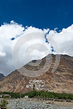 Beautiful scenic view from Between Karsha and Padum in Zanskar, Ladakh, Jammu and Kashmir, India